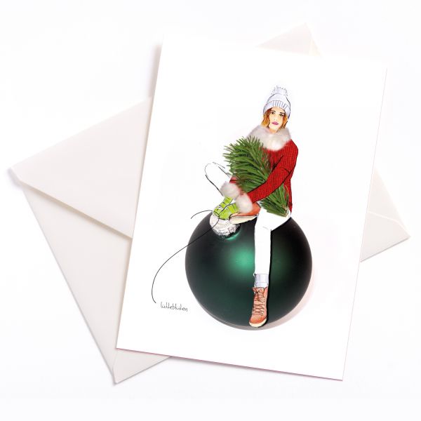 Lütteblüten Weihnachtskugel